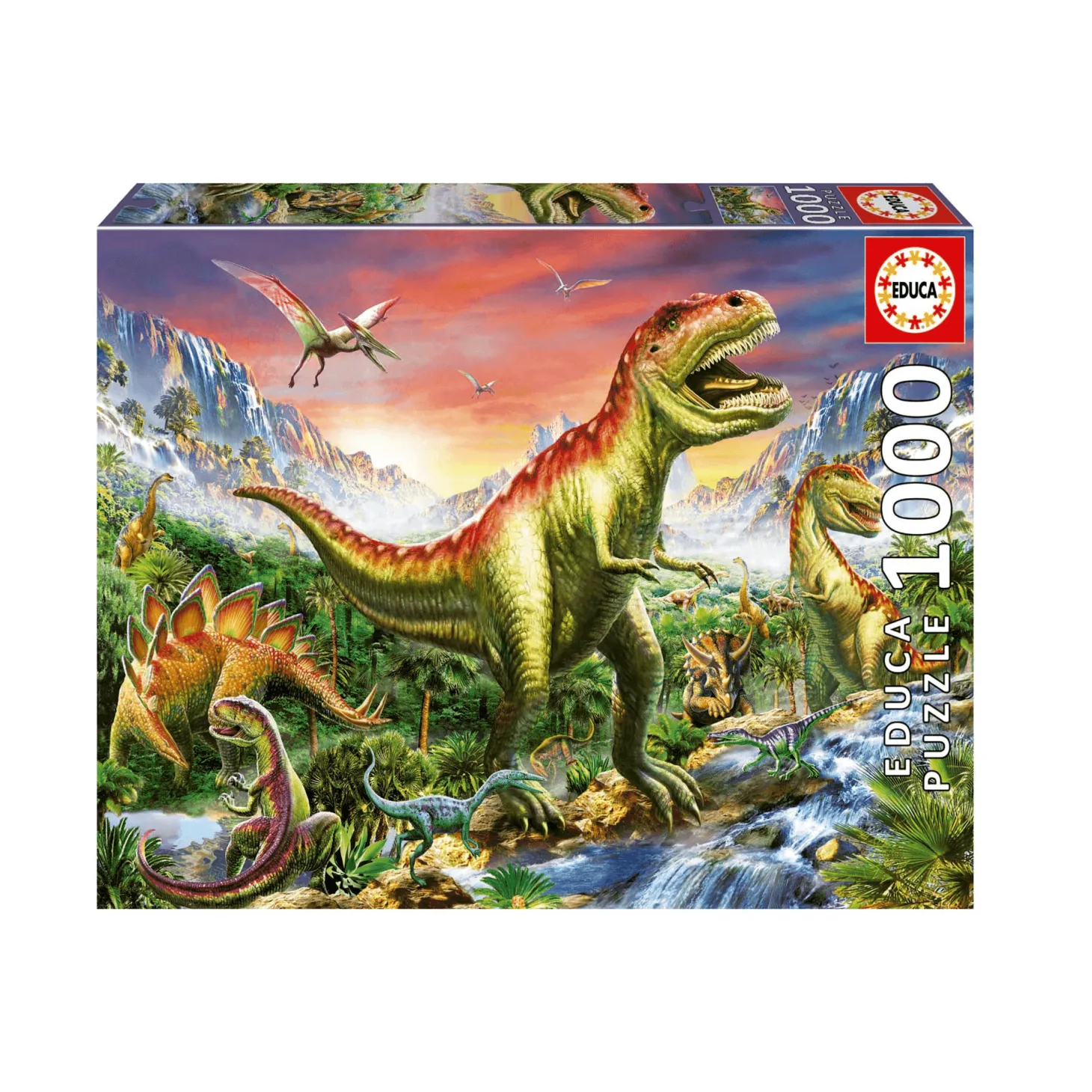 Puzzle 1000 Bosque Jurasico