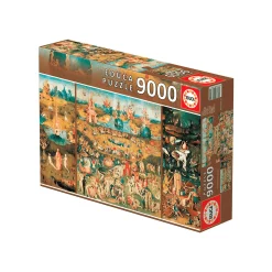 Puzzle 9000 El Jardin De Las Delicias