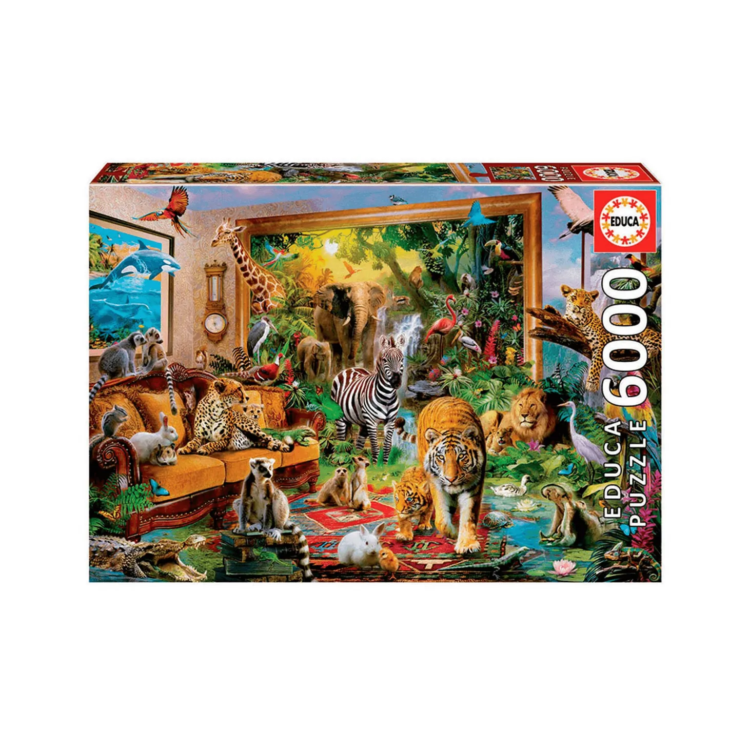 Puzzle 6000 Entrando En La Habitacion