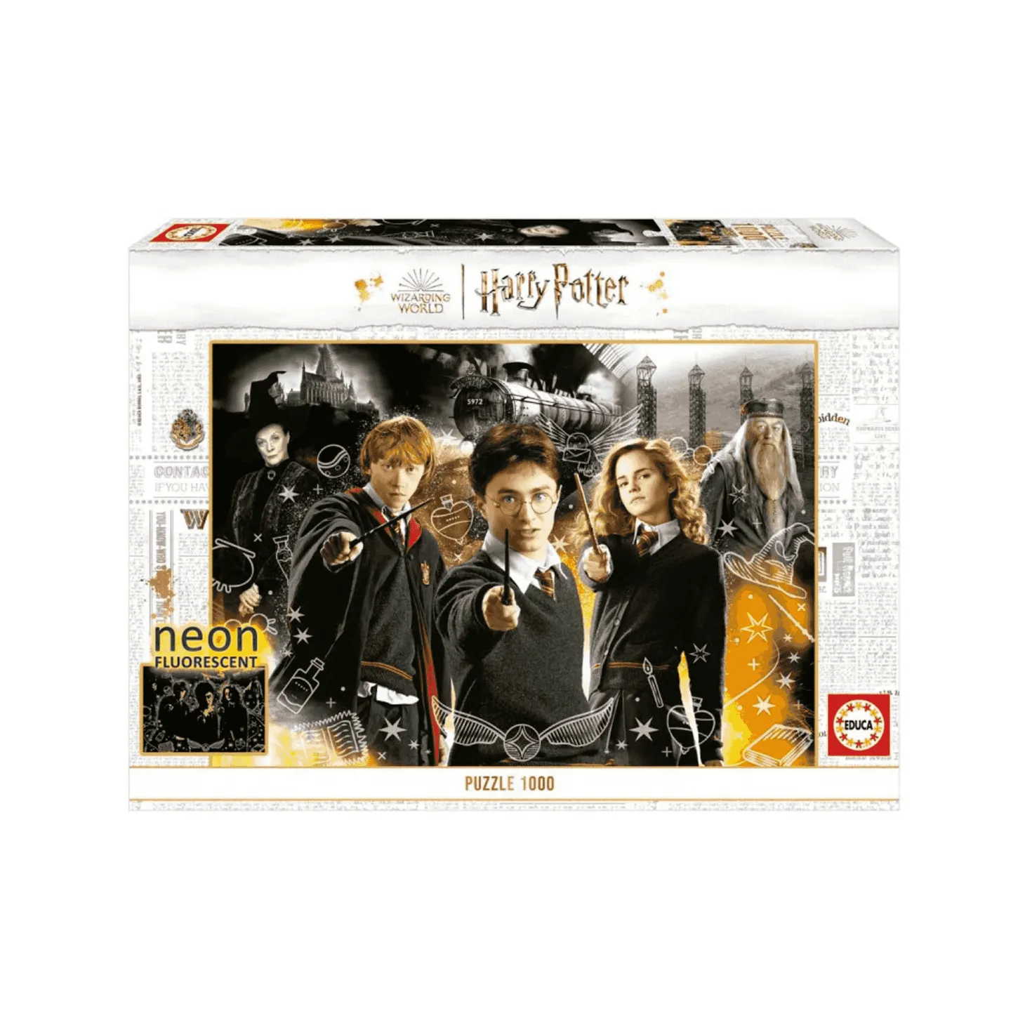 Puzzle 1000 Harry Potter Neon Puzzle 1