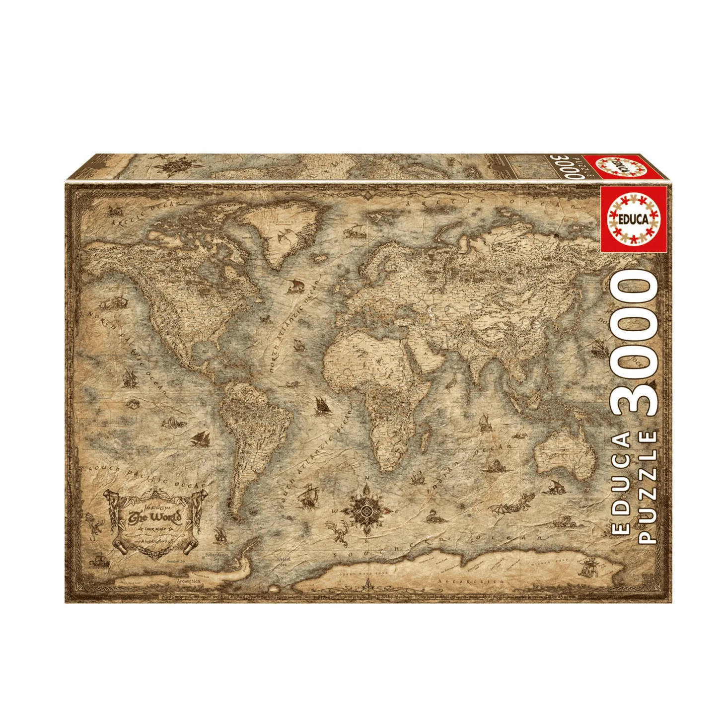 Puzzle 3000 Mapamundi