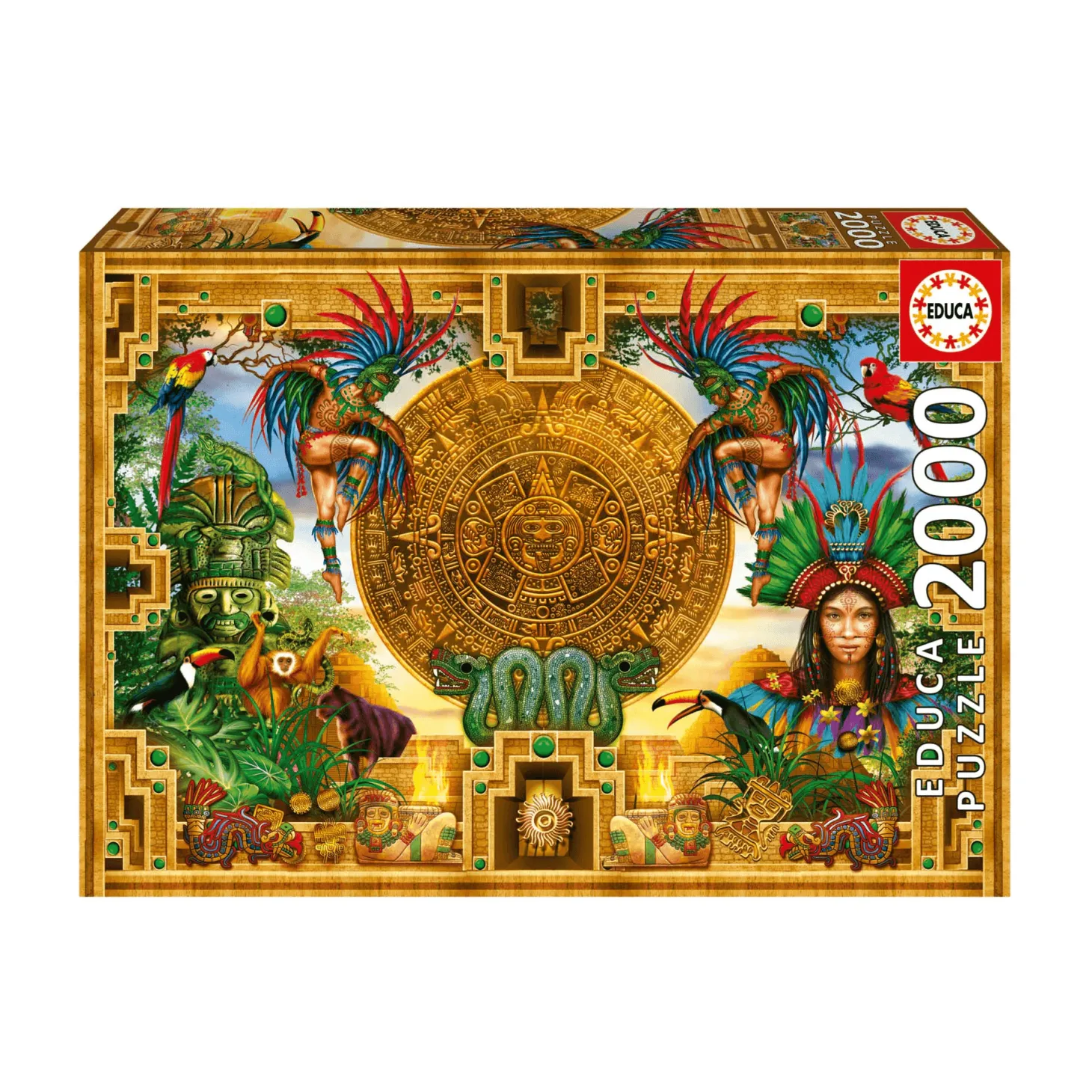 Puzzle 2000 Montaje Azteca Maya