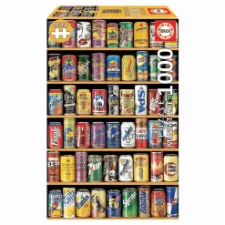 Puzzle 1000 piezas Latas Miniature