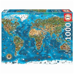 Puzzle 1000 piezas Maravillas Del Mundo