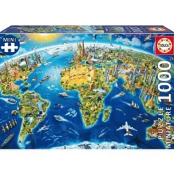 Puzzle 1000 Simbolos Del Mundo 'Miniature'