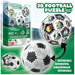 Puzzle 3D Balón con 32 Piezas Monta y Juega