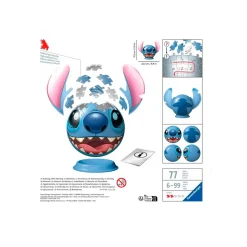 Puzzle 3D Ravensburger Bola Stitch de 72 Piezas
