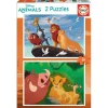 Puzzle Disney El Rey León 2x48 Piezas