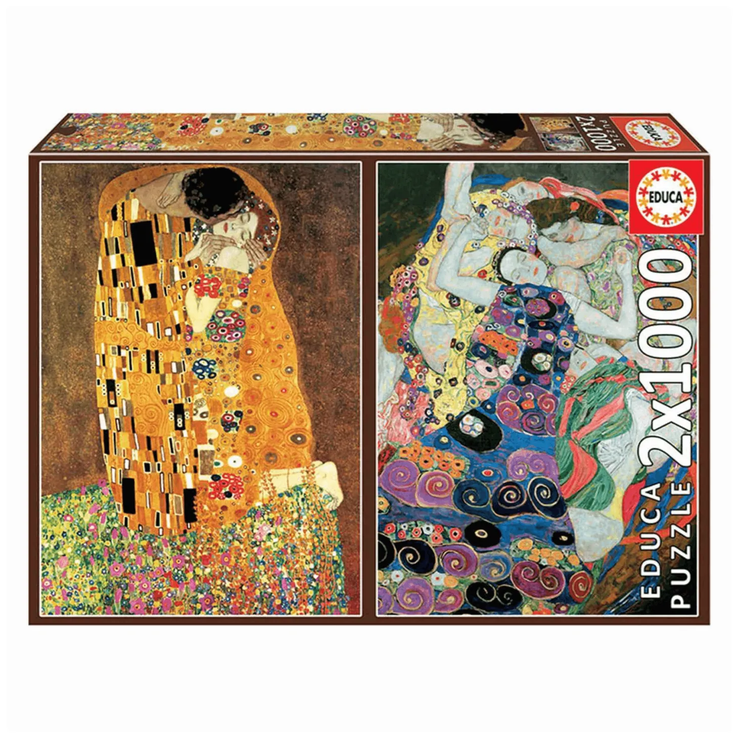 Puzzle El Beso y La Virgen, Gustav Klimt