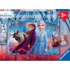 Puzzle Frozen 2 de 2x12 Piezas