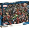 Puzzle Impossible Marvel Avengers 1000 Piezas Clementoni | Desafío para Fans Superhéroes | Desde 12