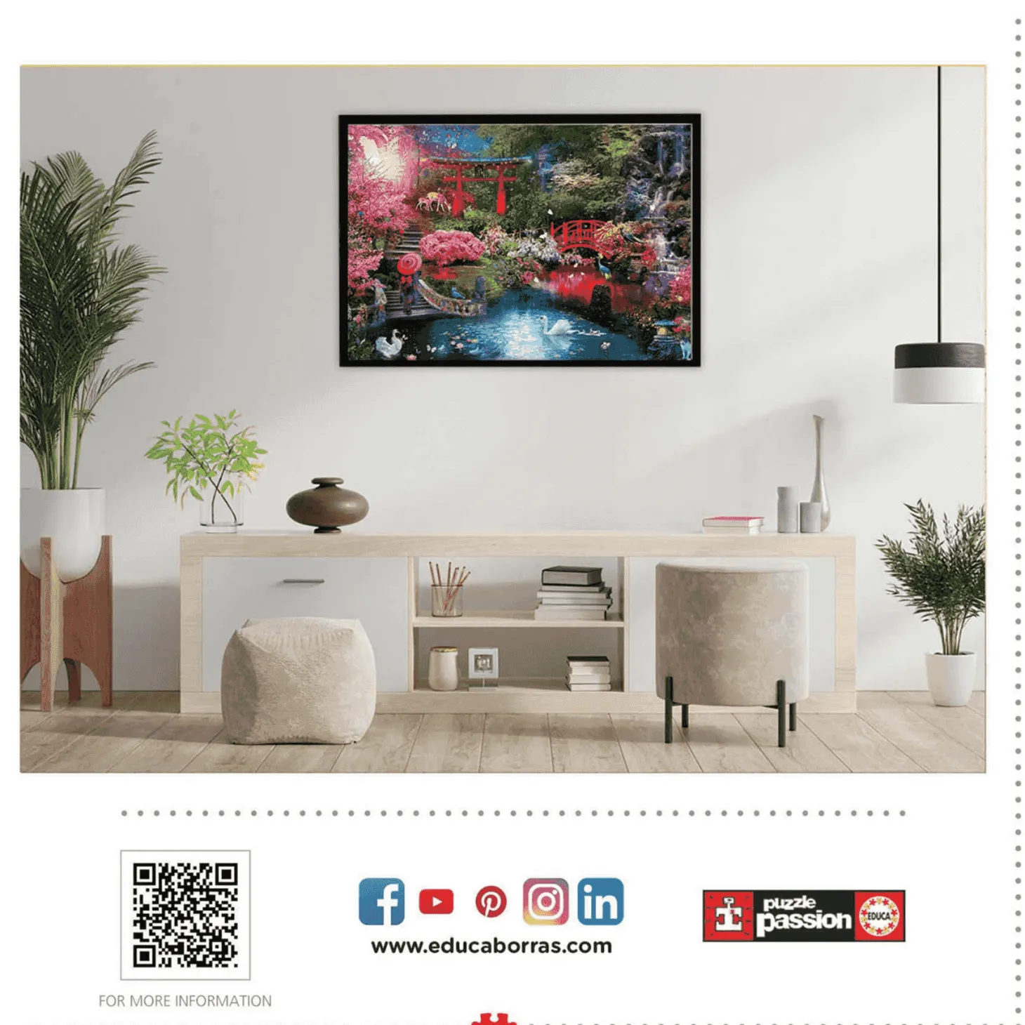 Puzzle Jardín Japonés 3000 Piezas