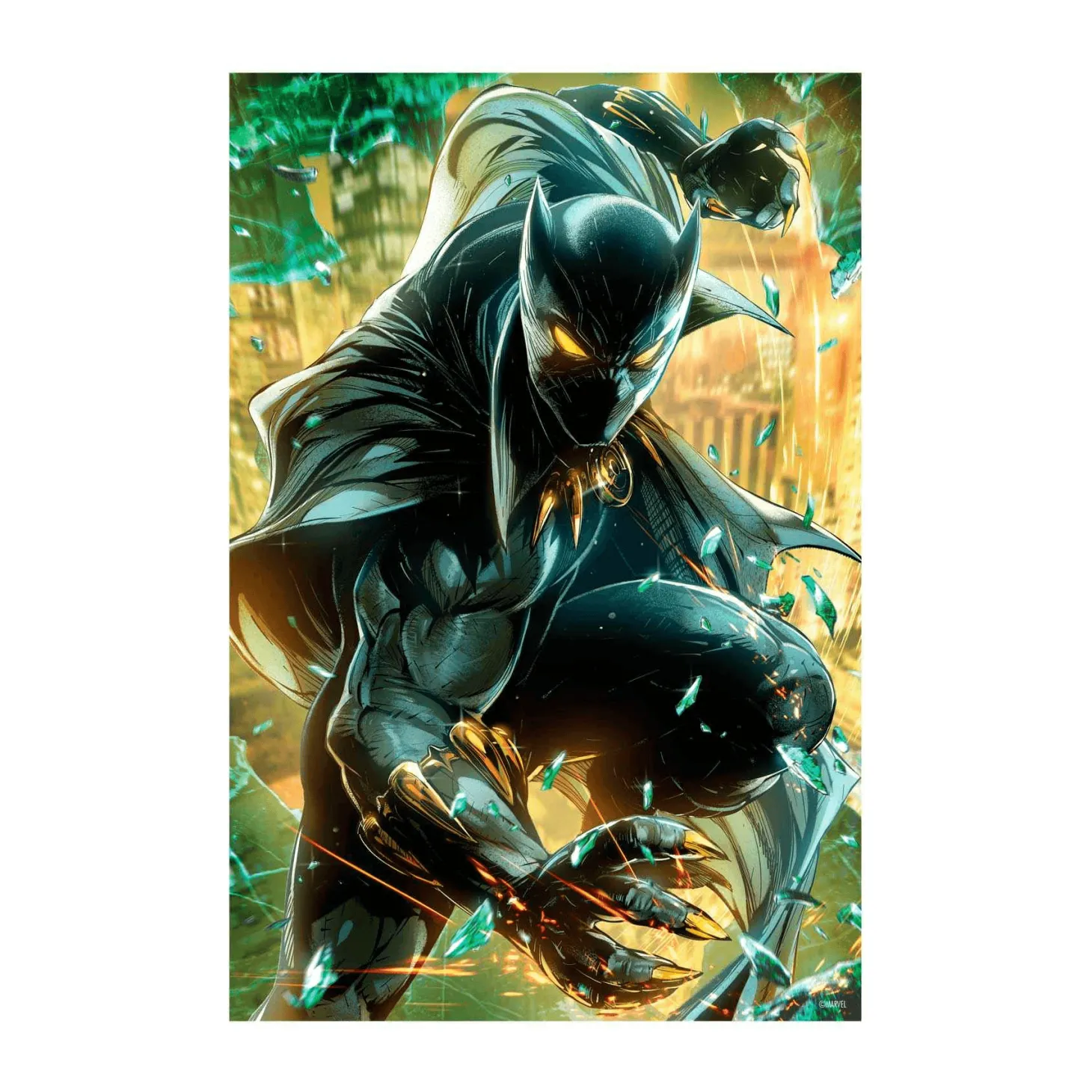 Puzzle Libro Lenticular Marvel Wakanda Forever 300 Piezas