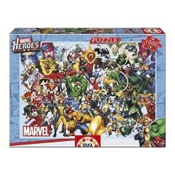 Puzzle Los Héroes De Marvel 1000 piezas