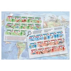 Puzzle Mapamundi Dinosaurios 150 Piezas