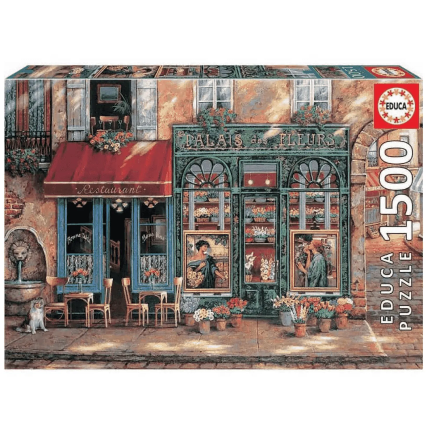 Puzzle Palais Des Fleurs 1500 Piezas