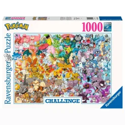 Puzzle, Pokémon, Colección Challenge, 1000 Piezas
