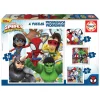 Puzzle Progresivos Spidey & His Amazing Friends 12 16 20 25 Piezas