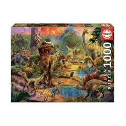 Puzzle Tierra De Dinosaurios 1000 piezas