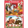 Puzzles Cuidando Caballos 48 piezas