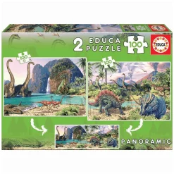 Puzzles Dino World 100 piezas