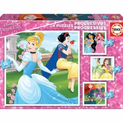 Puzzles progresivos Princesas Disney