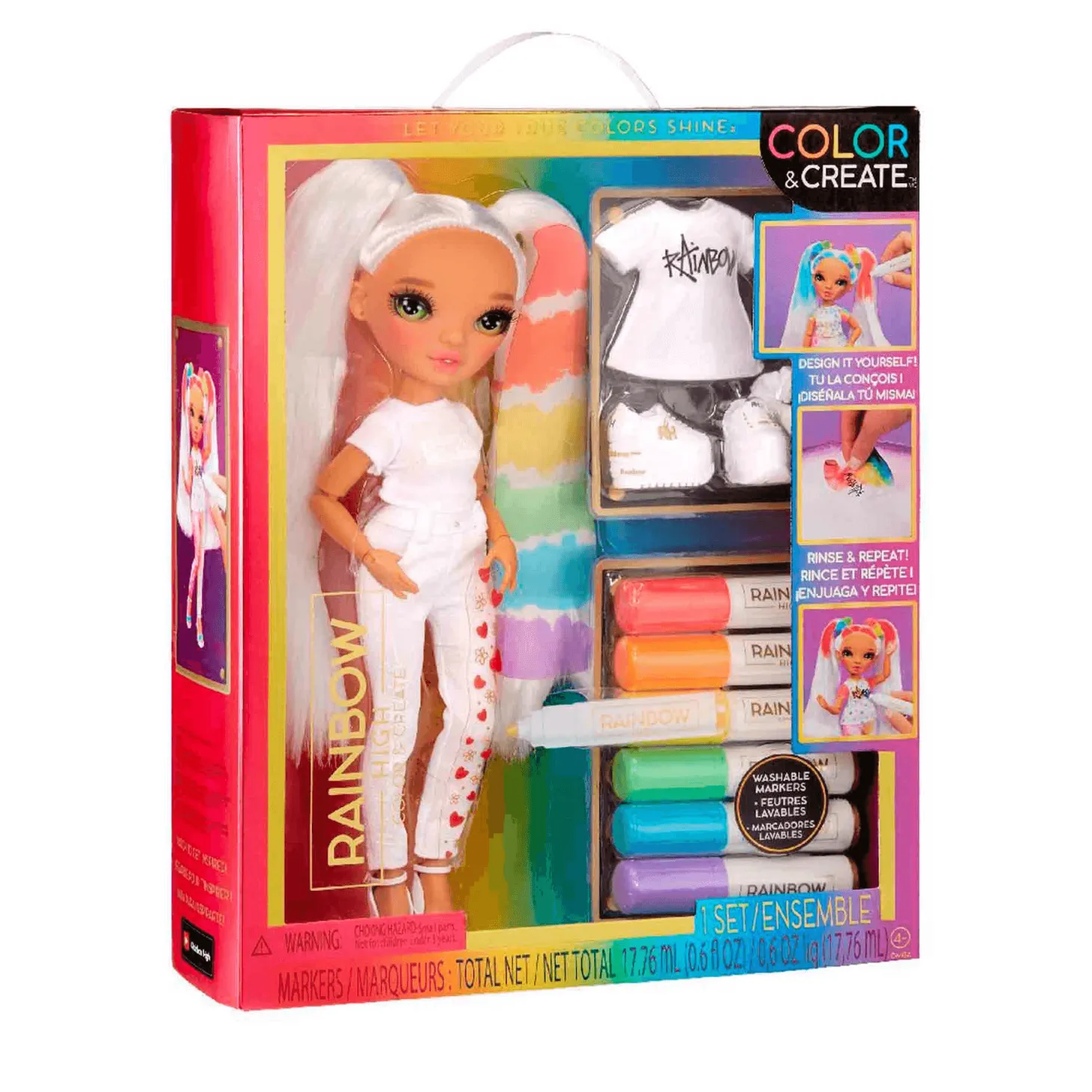 Rainbow high color y create green eyes 500407