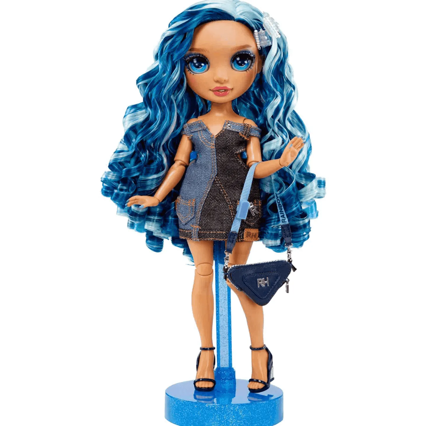 Rainbow High Fantastic Fashion Doll Skyler - Azul