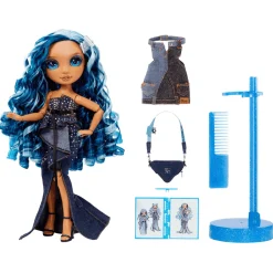 Rainbow High Fantastic Fashion Doll Skyler - Azul