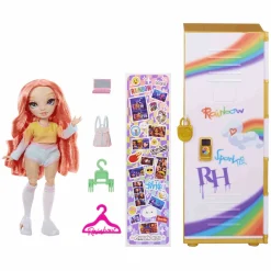 Rainbow High Playset Taquilla con Muñeca