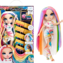 Rainbow High Tiza para el cabello y estilo Amaya - Muñeca arcoíris