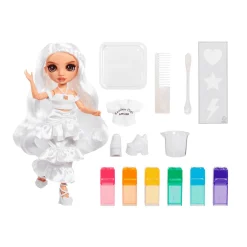 Rainbow High Watercolor & Create - Muñeca con Ojos Marrones