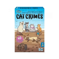 Ravensburger Cat Crimes, 40 Crimenes Para Resolver, Juego de Lógica para Niños Edad 8+ Años, ThinkFu