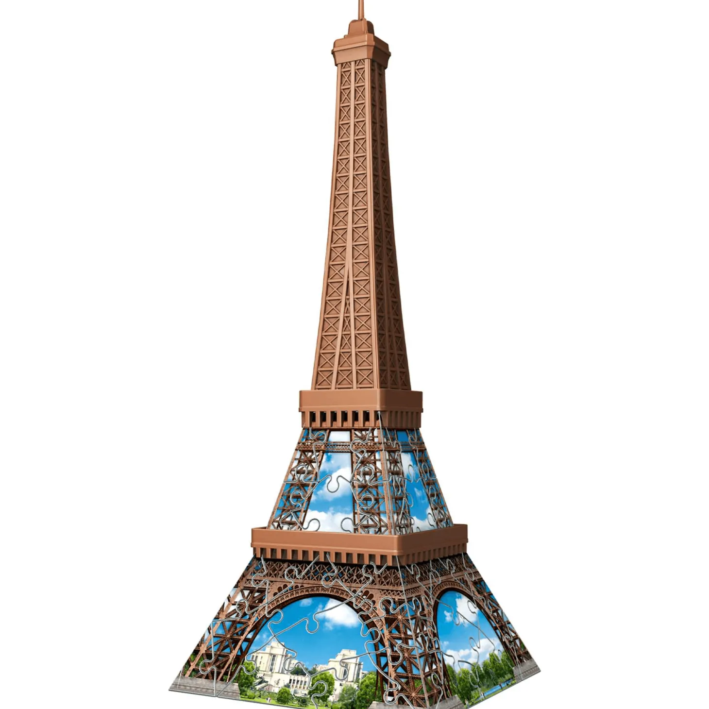 Ravensburger 3D Puzzle Tour Eiffel, París, Minis collection, 54 Piezas, 8+ Años
