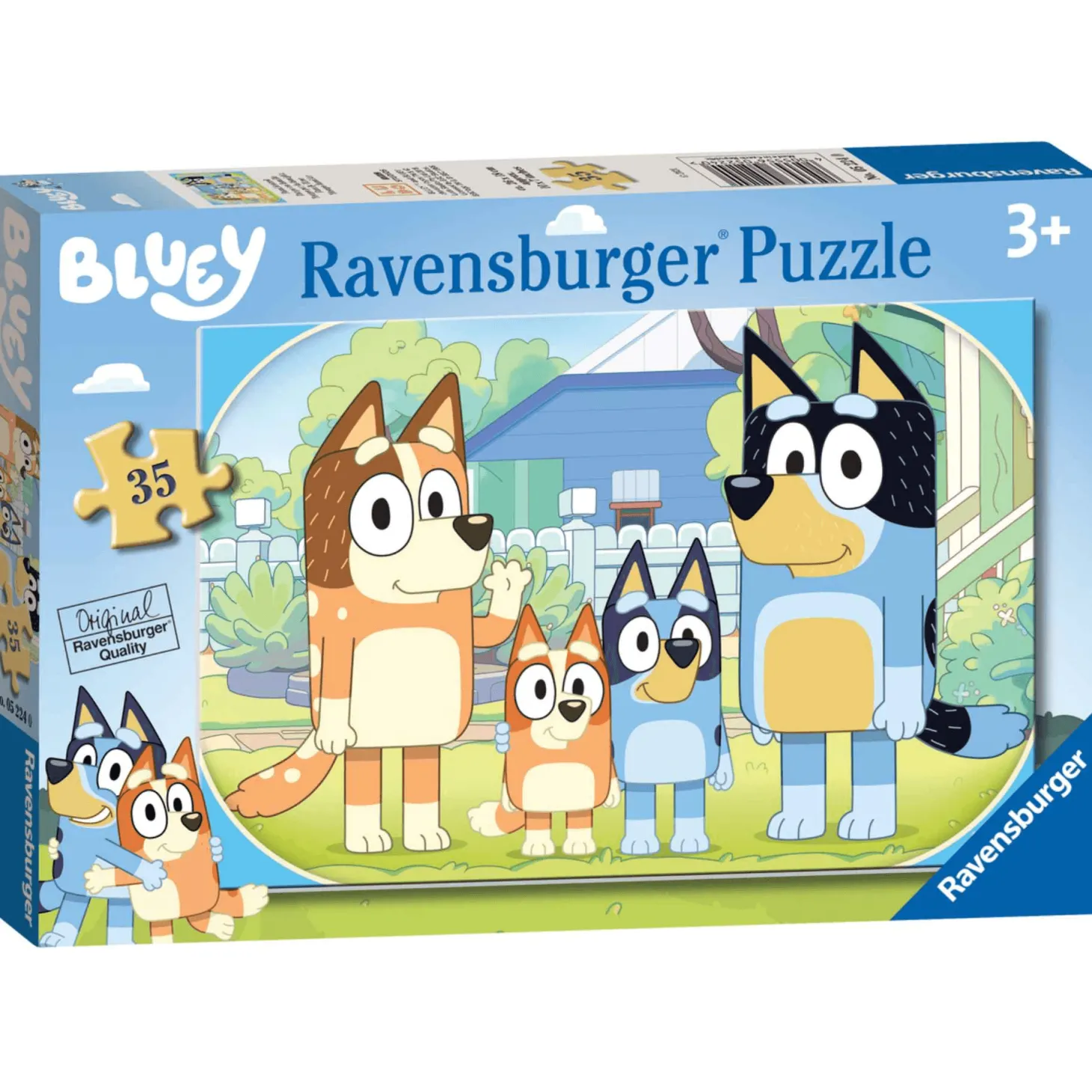 Ravensburger Puzzle Bluey, Colección 35 piezas, Puzzle para Niños, Edad Recomendada 3+ Años