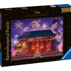 Ravensburger Puzzle Mulan Disney Castles, Colección Disney Collector´s Edition, 1000 Piezas, Puzzle
