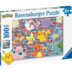 Ravensburger Puzzle Pokemon, 100 Piezas XXL, Edad Recomendada 6+ Años