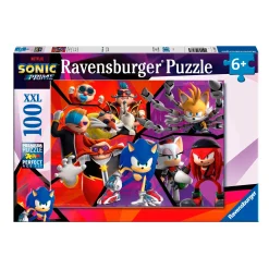 Ravensburger Puzzle Sonic, 100 Piezas XXL, Edad Recomendada 6+ Años