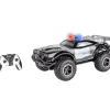 RC Coche Policía 1:10 – luces y todoterreno (modelos surtidos)