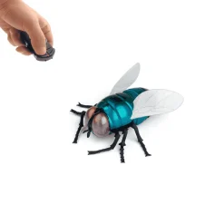 RC Mosca con Control Remoto Infrarrojo – Juguete Interactivo con Movimiento Realista