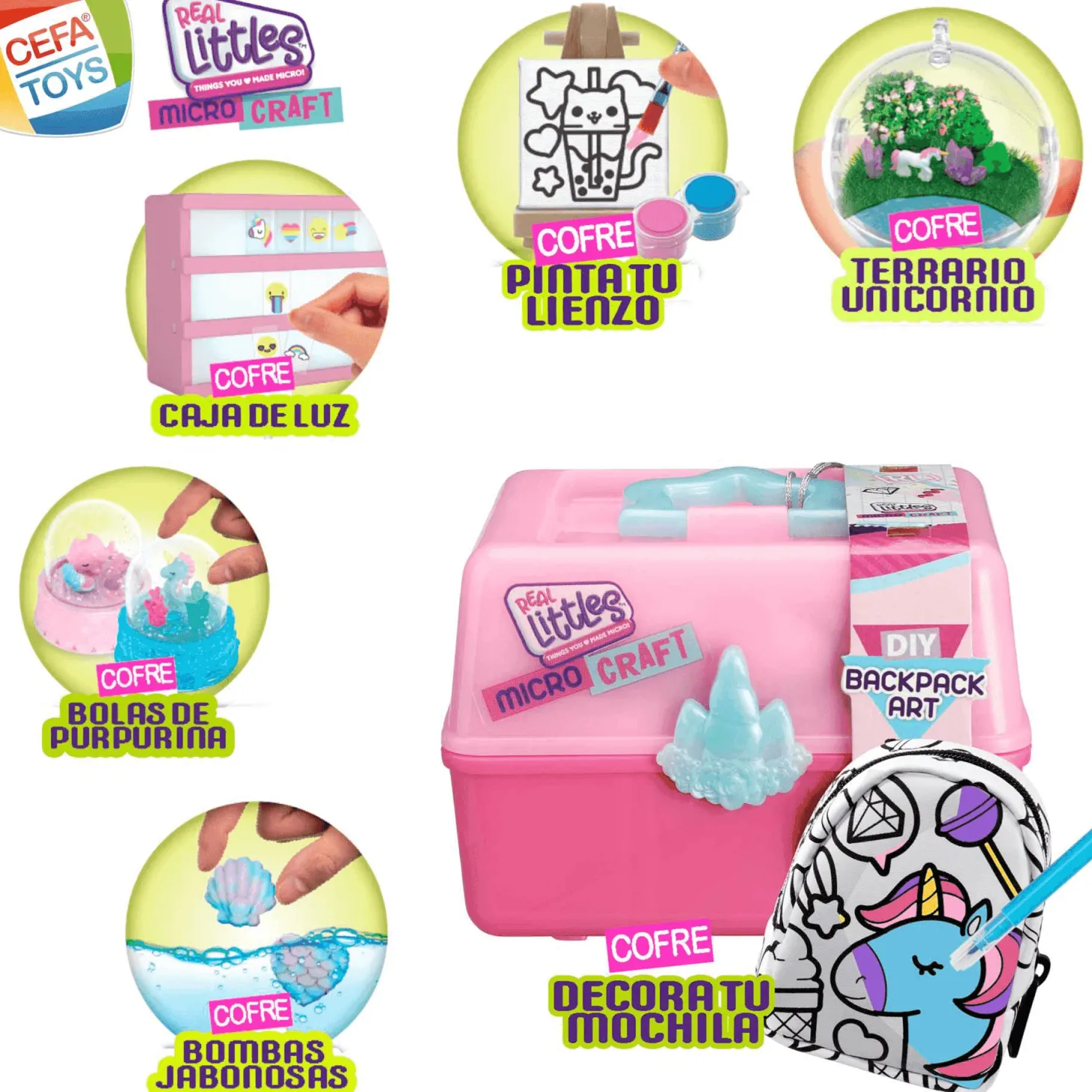 Real Littles Mini Cofre de Actividades