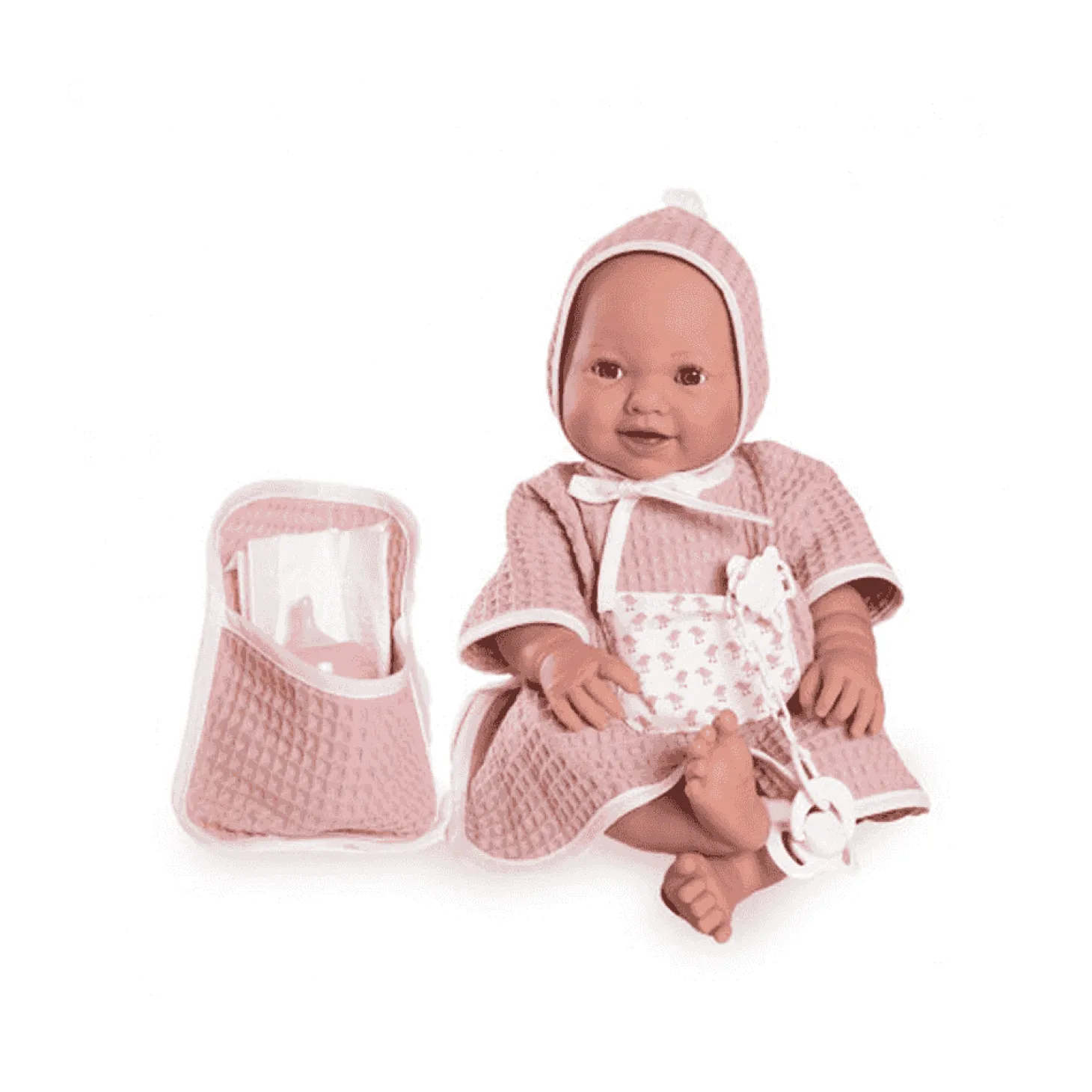 Recién Nacida Mia Hace Pipí con Capa de Baño