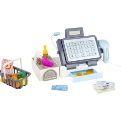 Registradora Deluxe Role Planet – Caja registradora con luces, música y cinta transportadora (3+)