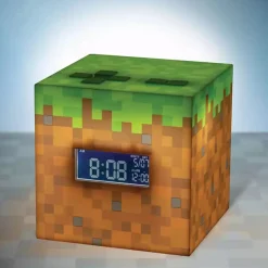 Reloj despertador Minecraft Digital