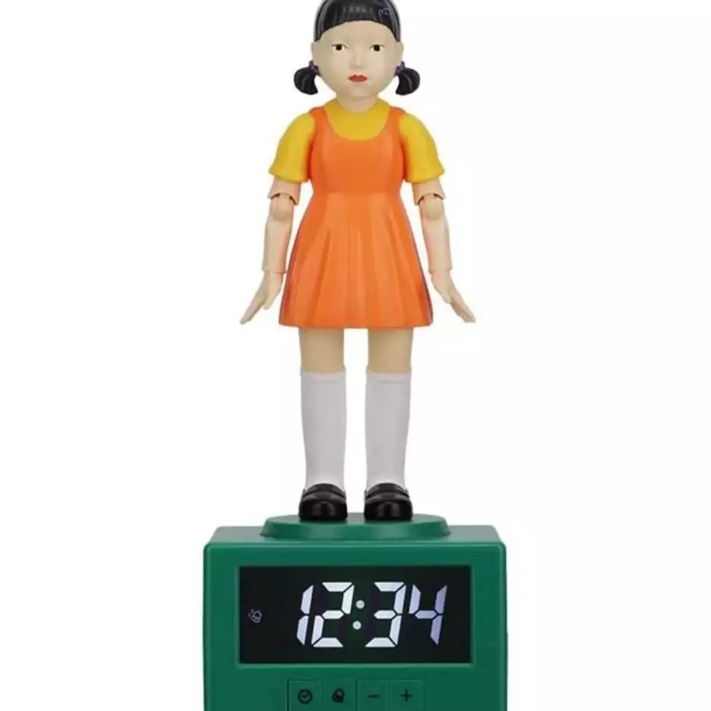 Reloj Despertador Muñeca Young-Hee – El Juego del Calamar