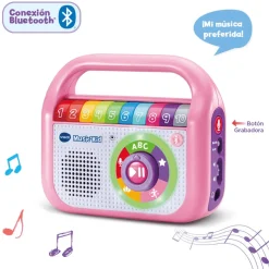 Reproductor Musical Graba, Canta y Baila Rosa – VTech