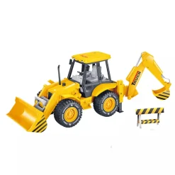 Retroexcavadora de Juguete con Luz y Sonido - Motor Planet