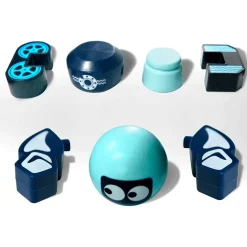 Robots magnéticos apilables Pack 5