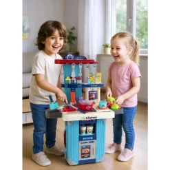 Role Planet Trolley Chef Super Chef – Cocina de juguete con más de 20 accesorios, luz y sonido (3+)