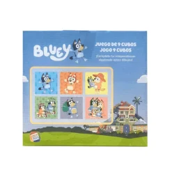 Rompecabezas 9 Cubos Bluey